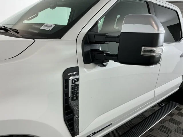 New 2026 Star White Metallic Tri-Coat Ford Lariat image 12
