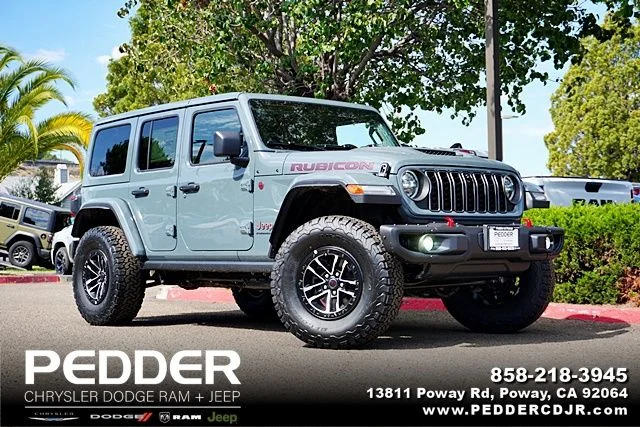 New 2026 Anvil Clear-Coat Exterior Paint Jeep Rubicon X image 1