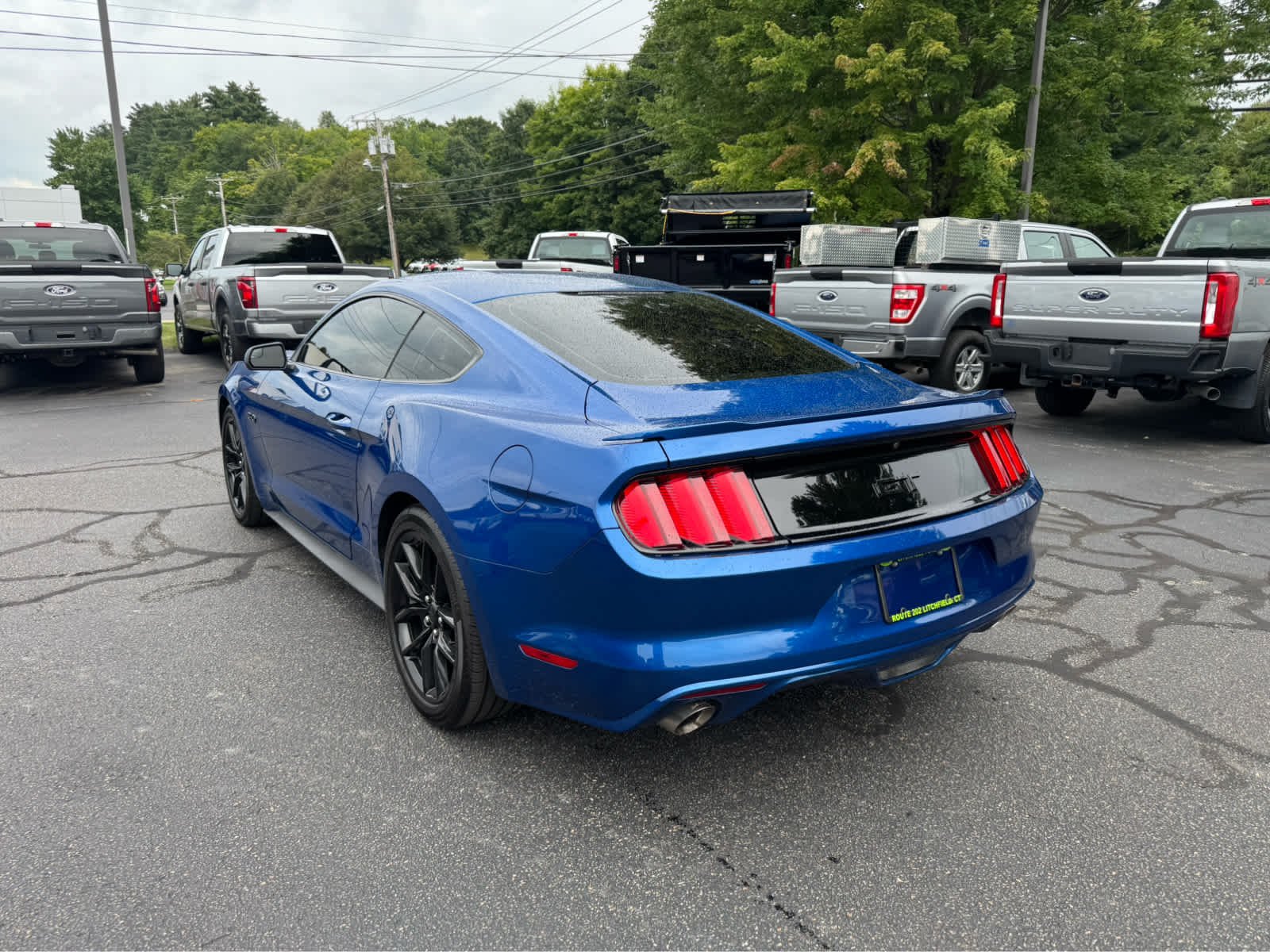 Certified Used 2017 Lightning Blue Ford GT image 3