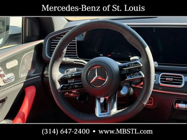 New 2026 MANUFAKTUR Moonlight White Metallic Mercedes-Benz AMG® GLE 53 4MATIC+ Coupe image 9