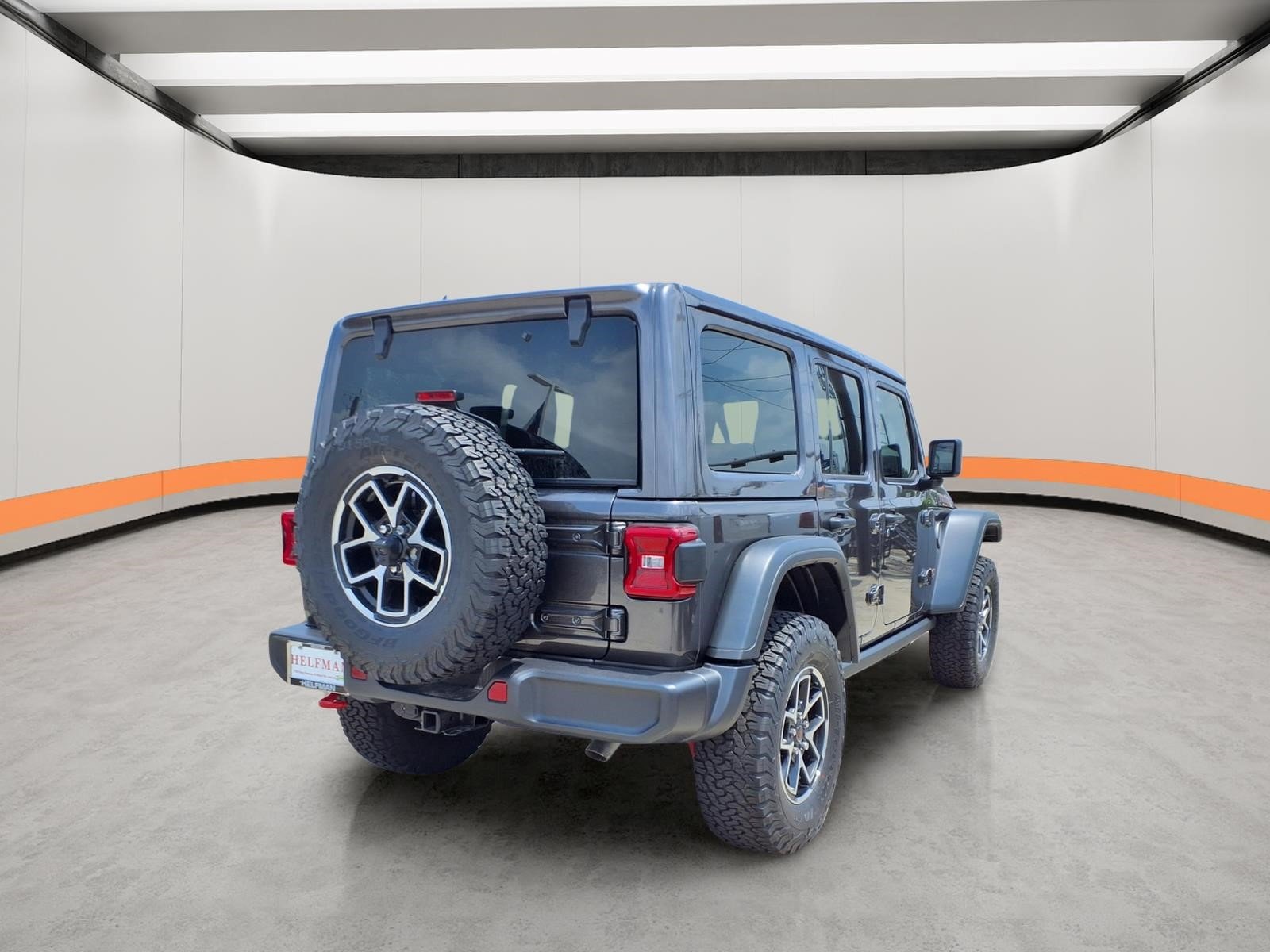 New 2026 Granite Crystal Metallic Clear-Coat Exterior Paint Jeep Rubicon image 6