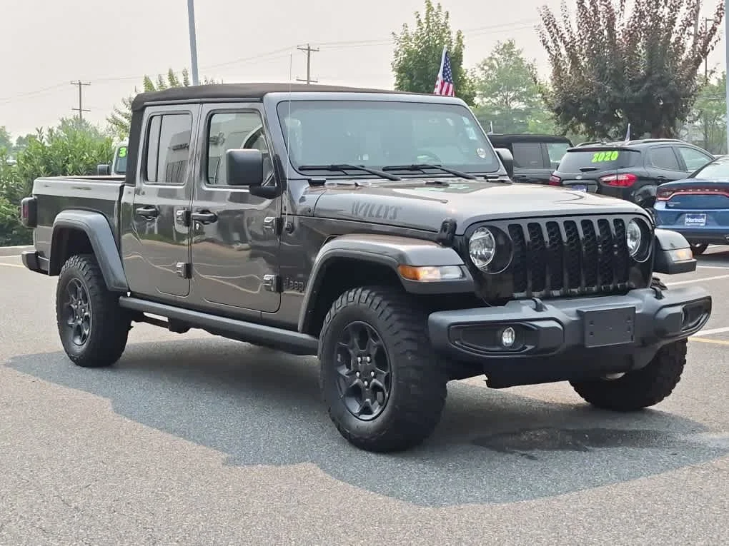Certified Used 2023 Granite Crystal Metallic Clearcoat Jeep Willys image 2