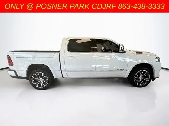 New 2026 Bright White Clear-Coat Exterior Paint RAM Tungsten image 4