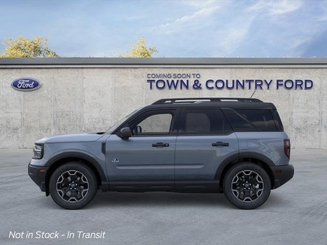 New 2026 Azure Gray Metallic Tri-Coat Ford Outer Banks image 3