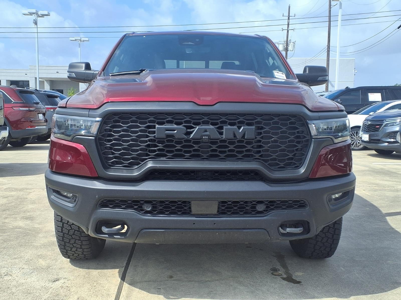 2025 Ram 1500 Rebel Red at Robbins Nissan