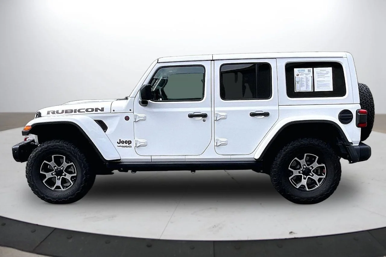 Certified Used 2018 White Jeep Rubicon image 5