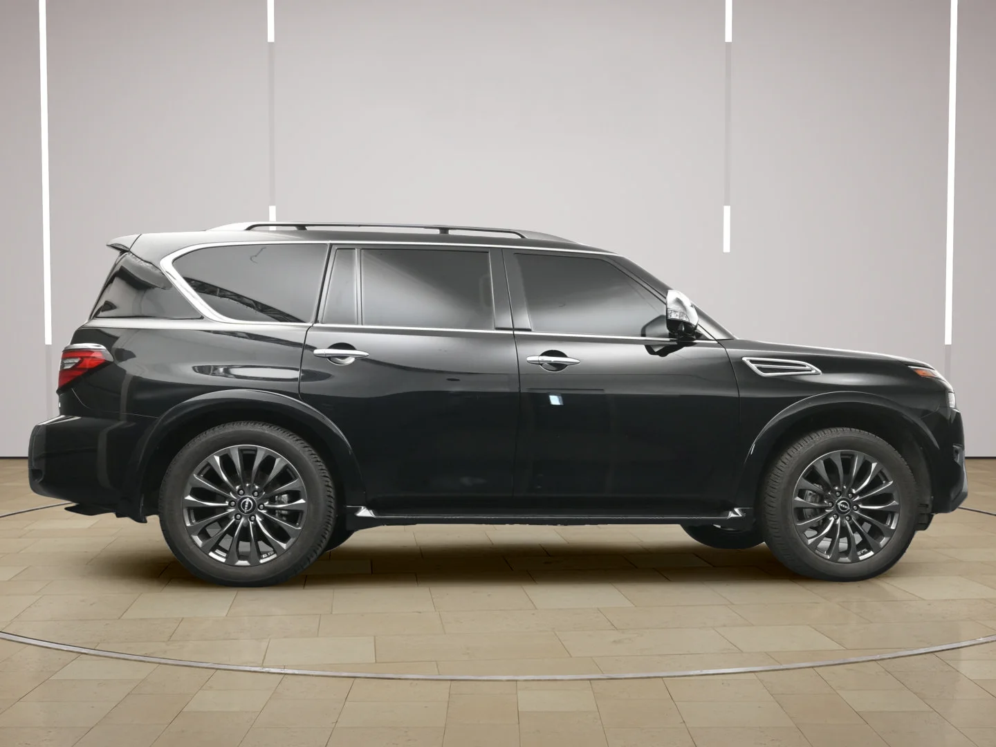 Certified Used 2024 Super Black Nissan Platinum image 29