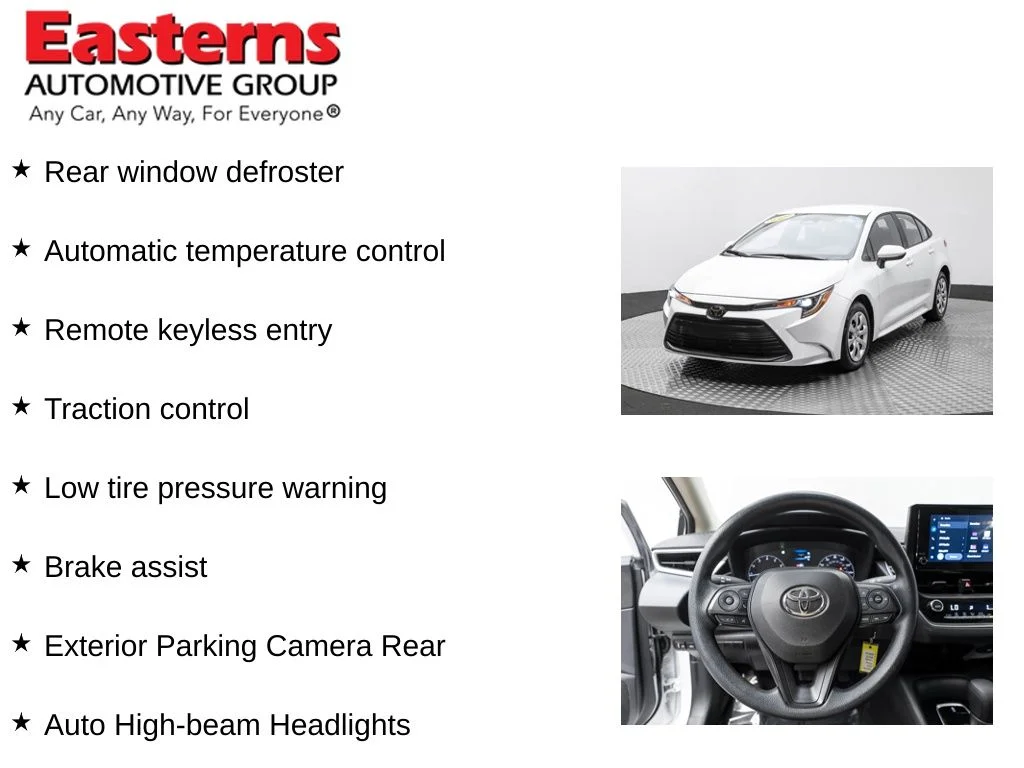 Used 2023 White Toyota LE image 11
