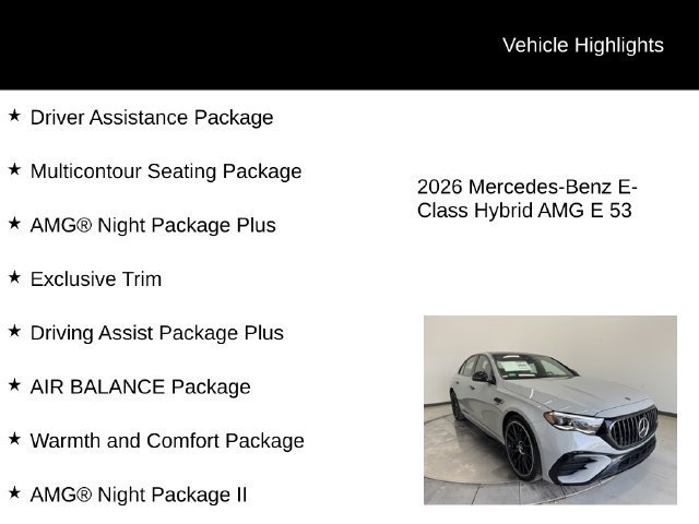 2026 Mercedes-Benz E-Class AMG E53 - Photo 51