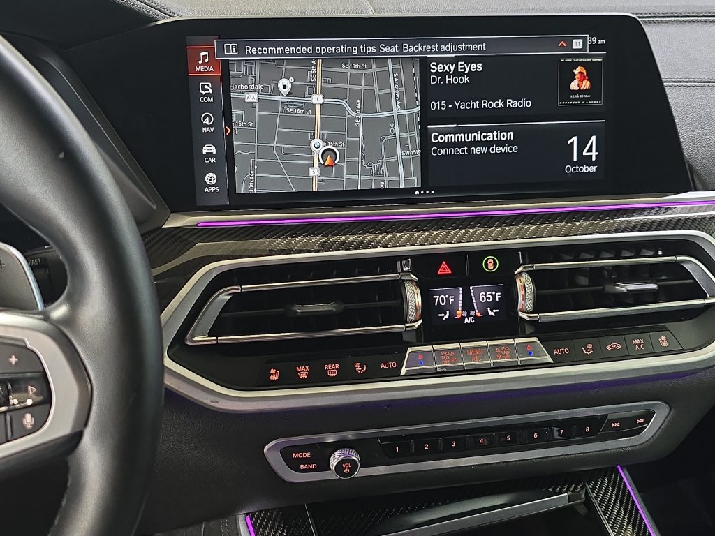 Used 2021 Dravit Gray Metallic BMW M50i image 22