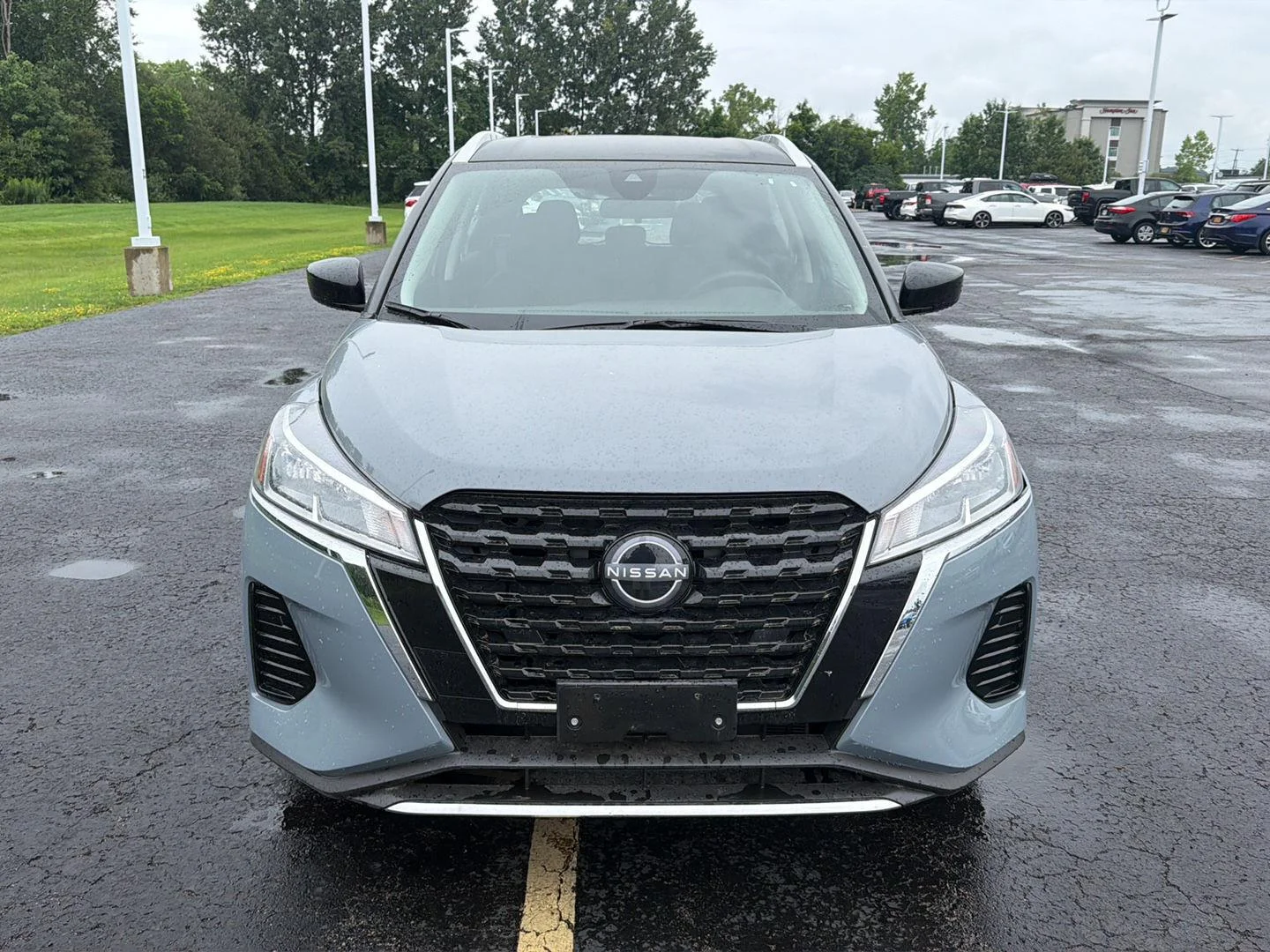 Used 2023 Gray/Super Black Nissan SV image 2