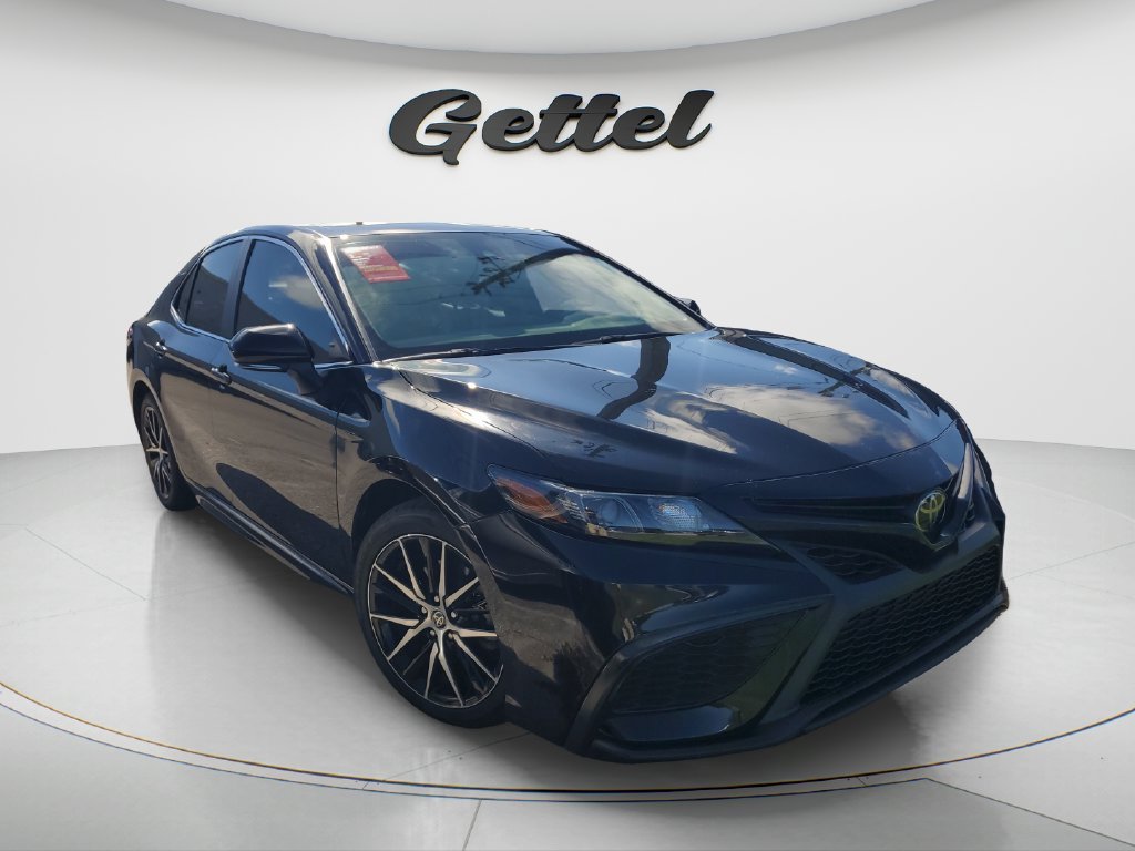 Used 2024 Black Toyota SE image 2