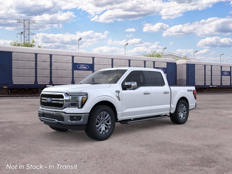 New 2026 Star White Metallic Tri-Coat Ford Lariat® image 1