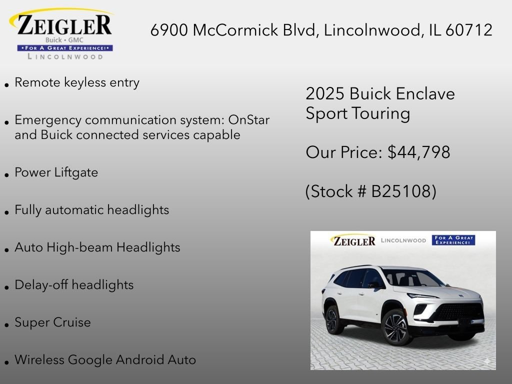 2025 Buick Enclave Sport Touring - Photo 18
