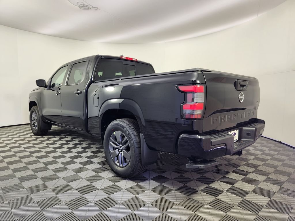 New 2026 Super Black Nissan Crew Cab SV Long Bed image 3