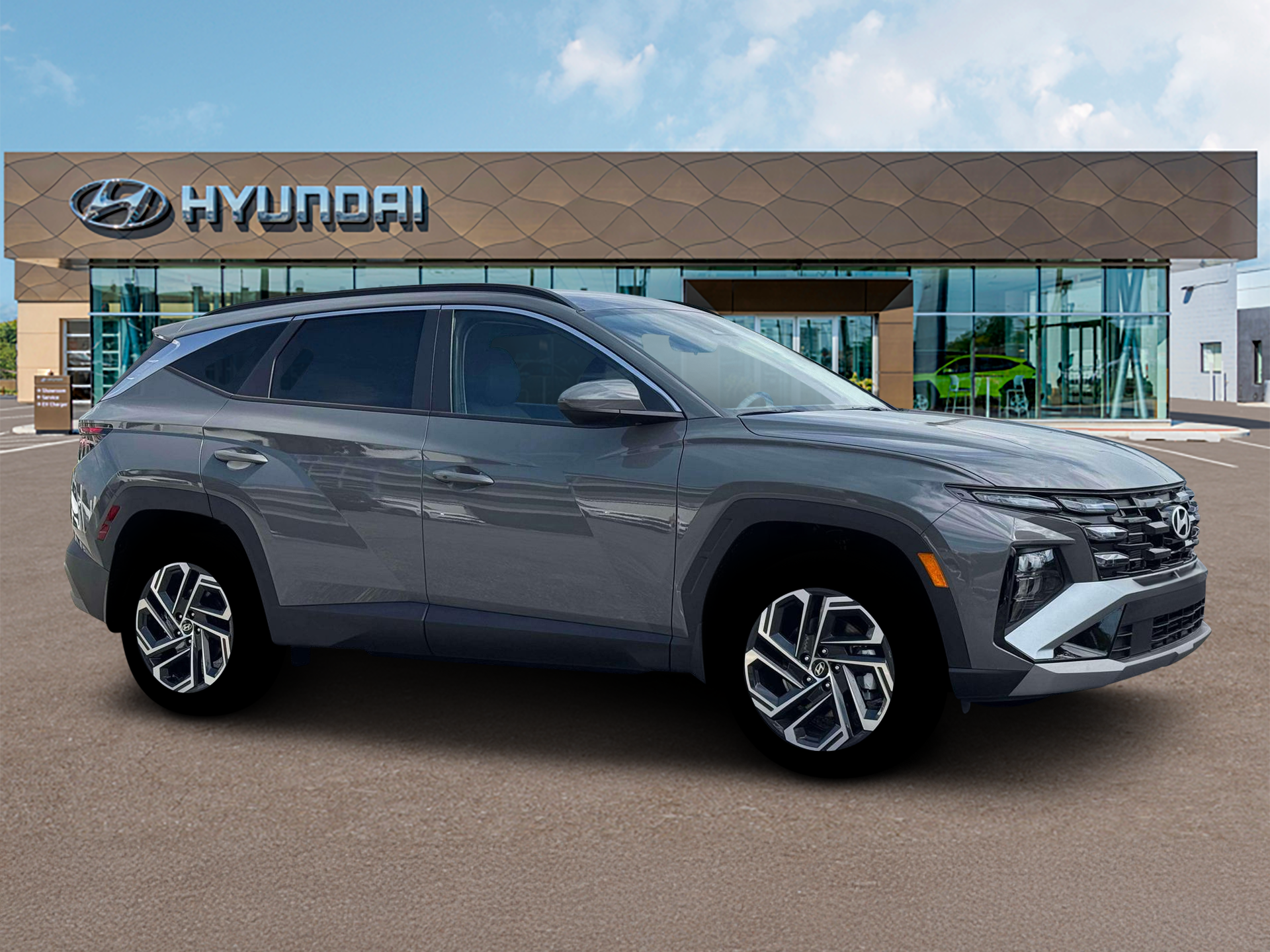 New 2026 Hampton Gray Hyundai SEL Plus AWD image 10