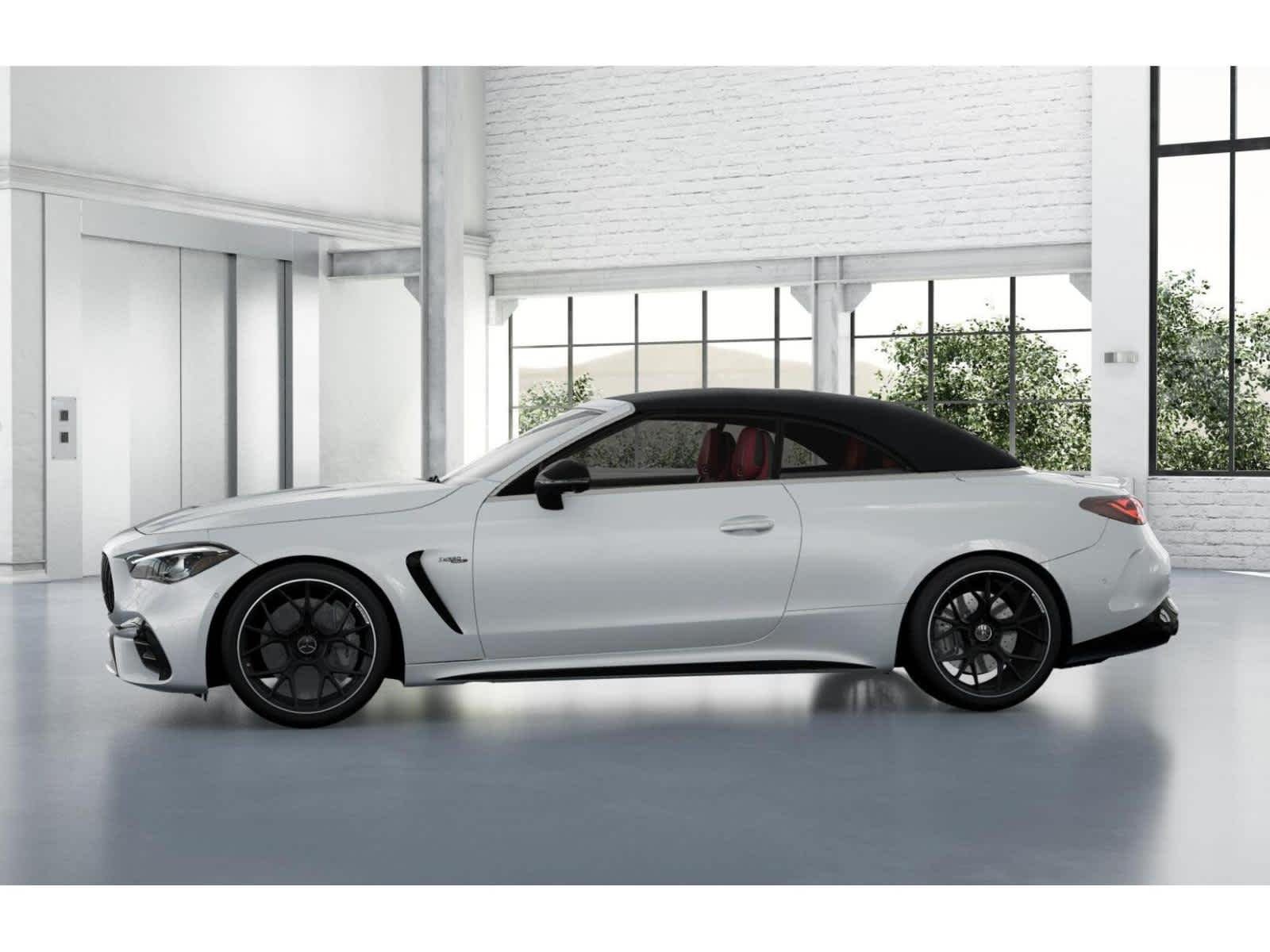 New 2026 MANUFAKTUR Moonlight White Metallic Mercedes-Benz AMG® CLE 53 4MATIC+ Cabriolet image 34