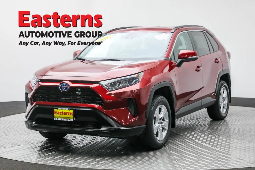 Used 2021 Red Toyota LE image 1