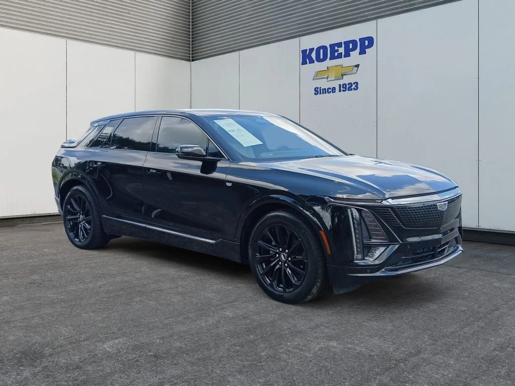 Used 2024 Stellar Black Metallic Cadillac Sport 1 image 7