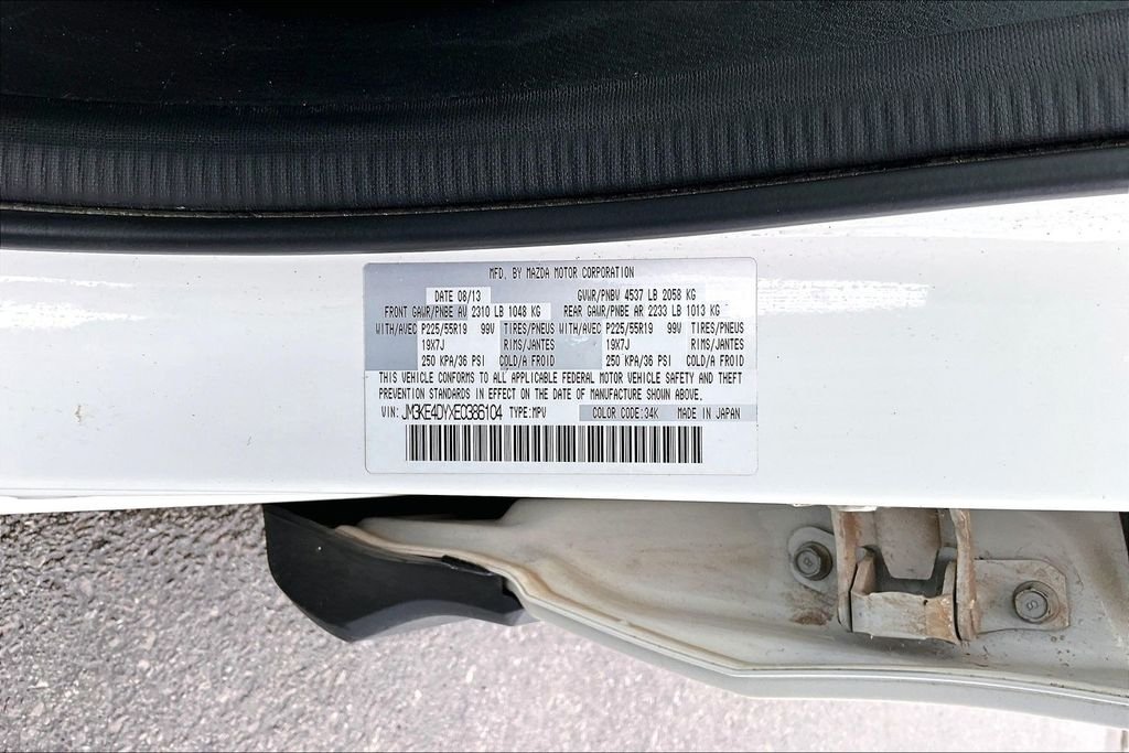 Used 2014 White Mazda Grand Touring image 30