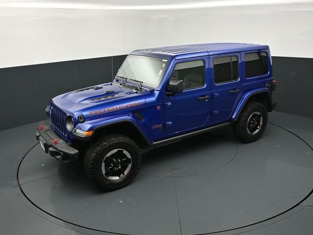 Used 2020 Blue Jeep Unlimited Rubicon image 14