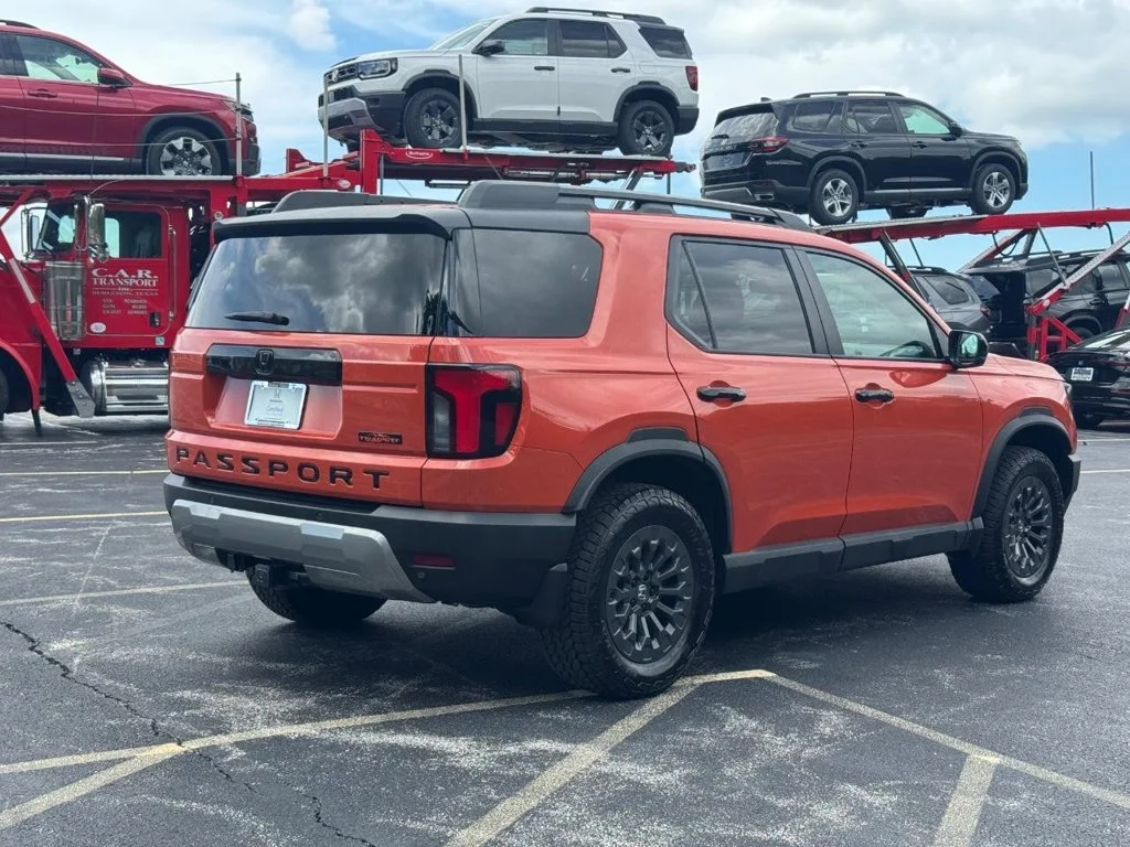 Certified Used 2026 Orange Honda TrailSport Blackout image 4