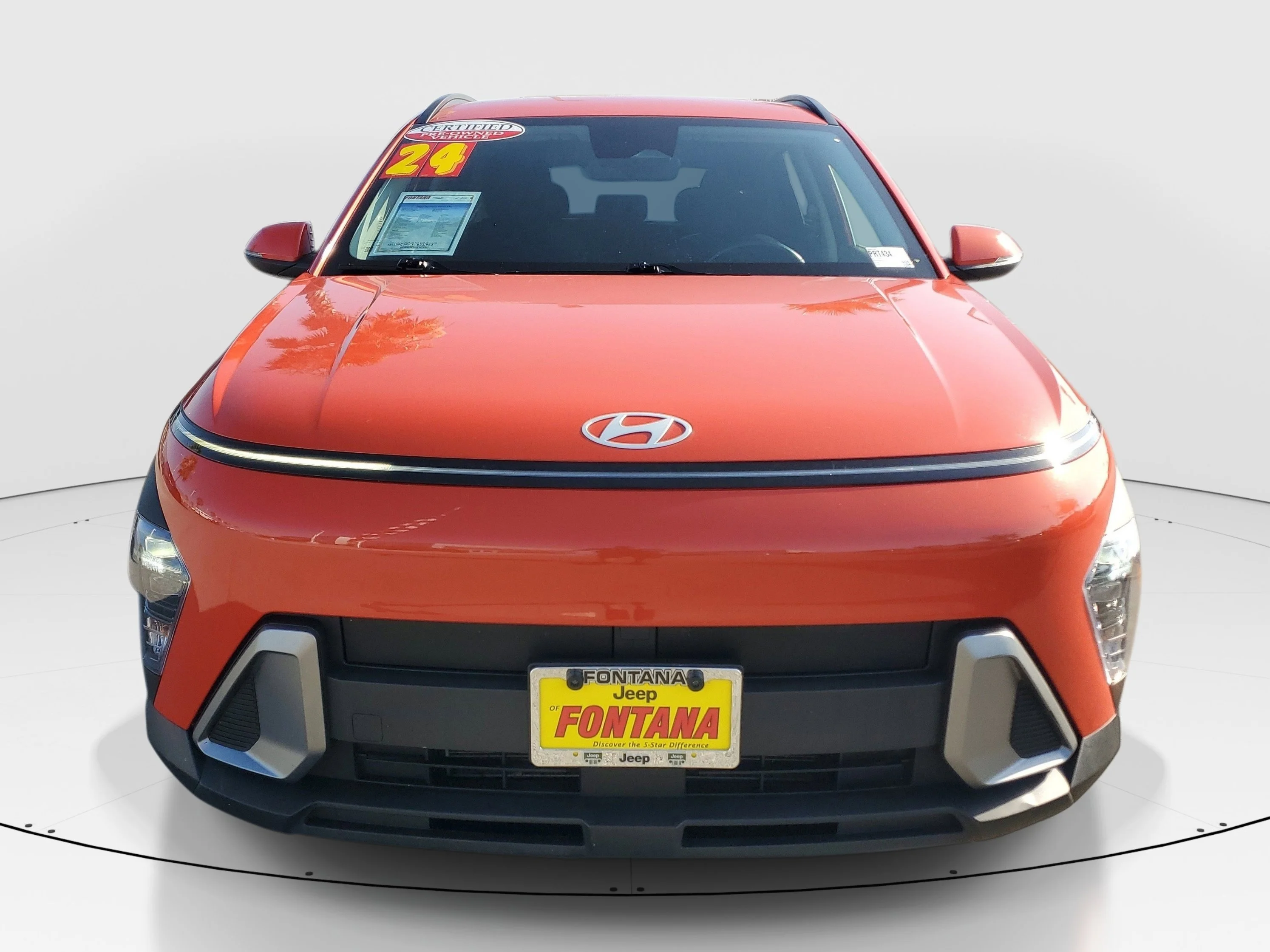 Used 2024 Orange Hyundai SEL image 9