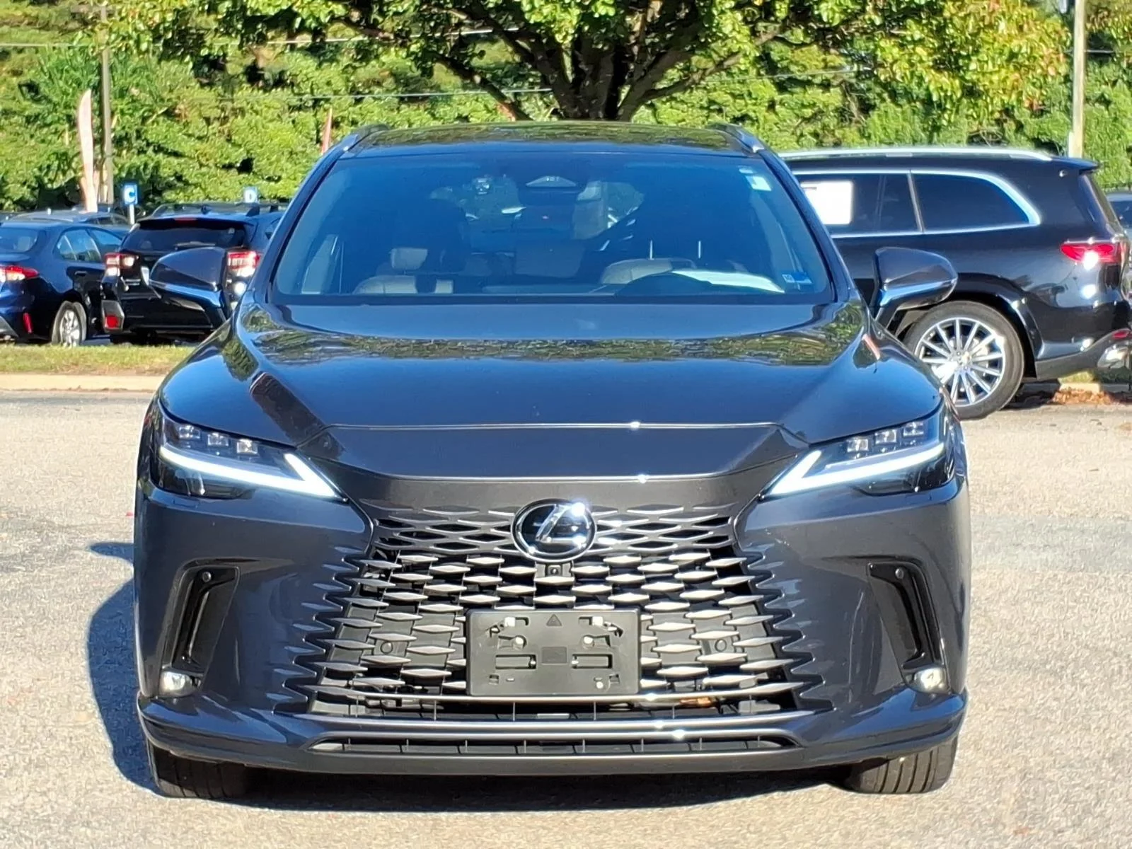 Used 2024 Cloudburst Gray Lexus RX 350h Luxury image 2