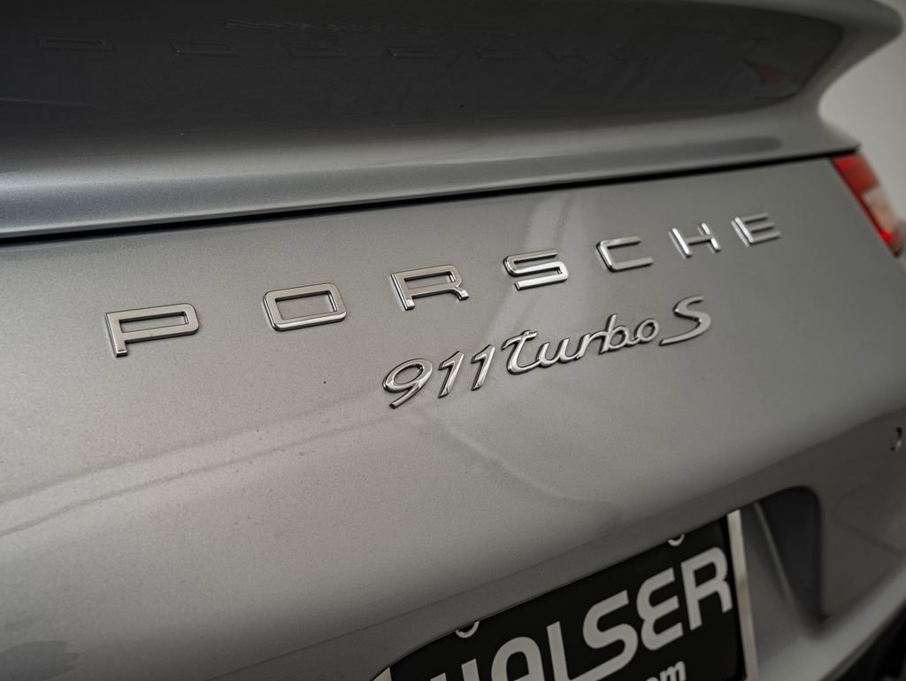 Certified Used 2014 Silver Porsche Turbo S image 26