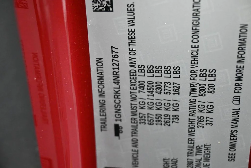 Used 2022 Cherry Red Tintcoat Chevrolet RST image 17