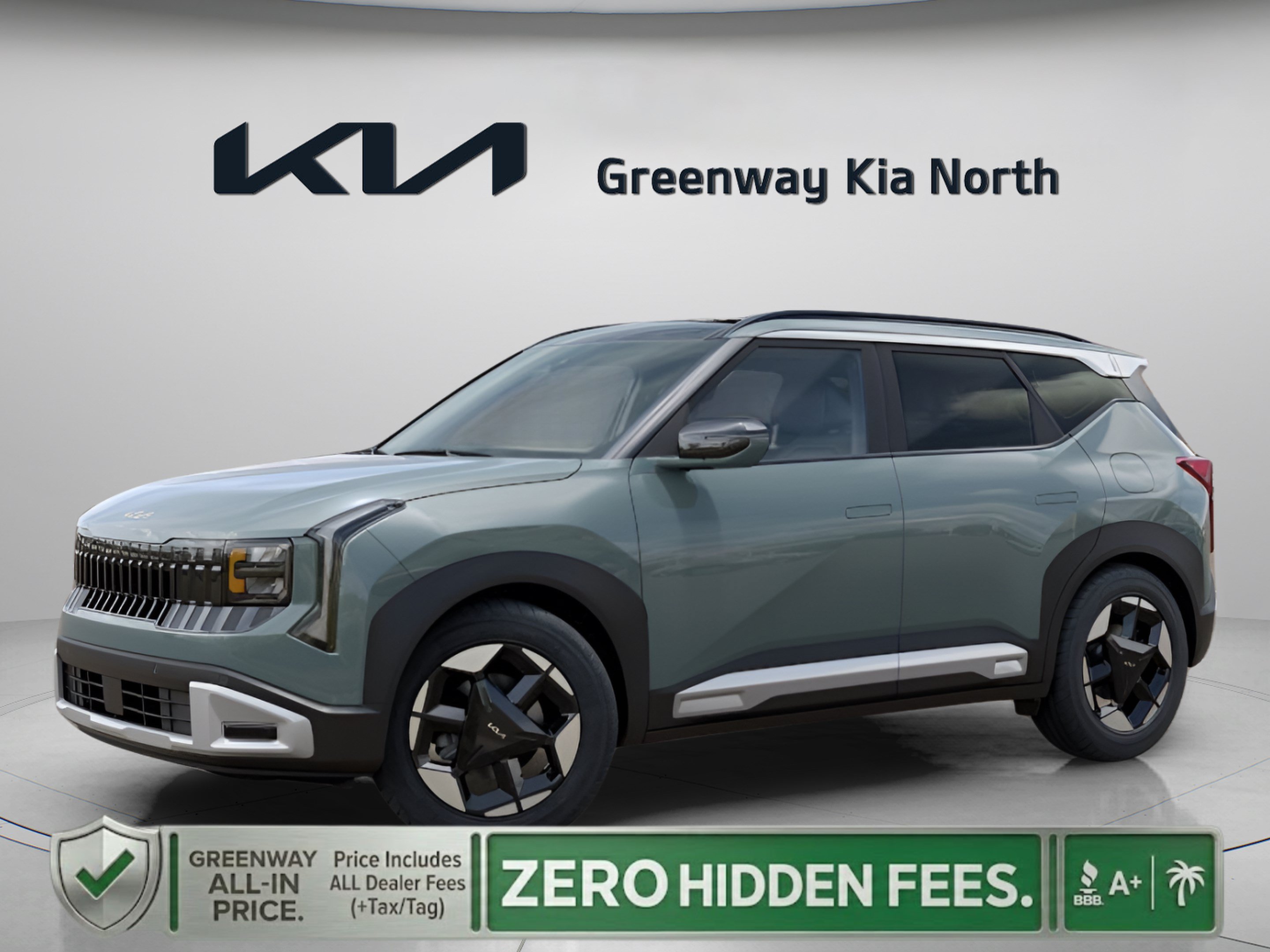 New 2027 Iceberg Green Kia EX image 4