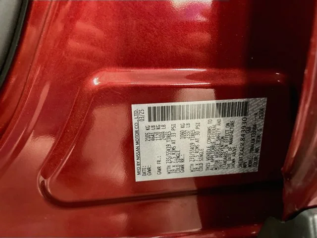 Used 2025 Red Nissan SL image 43