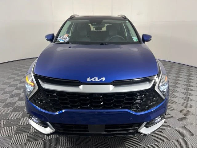 Used 2023 Blue Kia SX-Prestige image 2