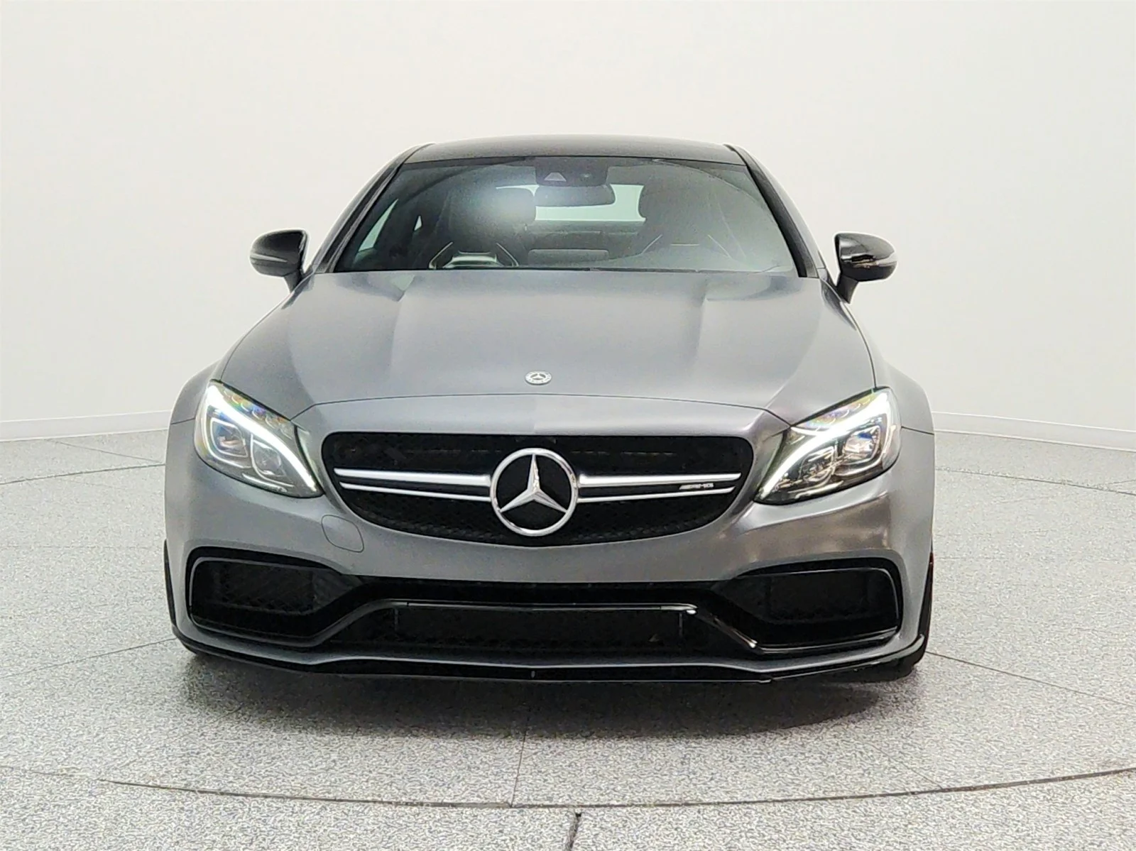 Used 2017 designo Selenite Grey Magno (Matte Finish) Mercedes-Benz AMG® C 63 S Coupe image 2