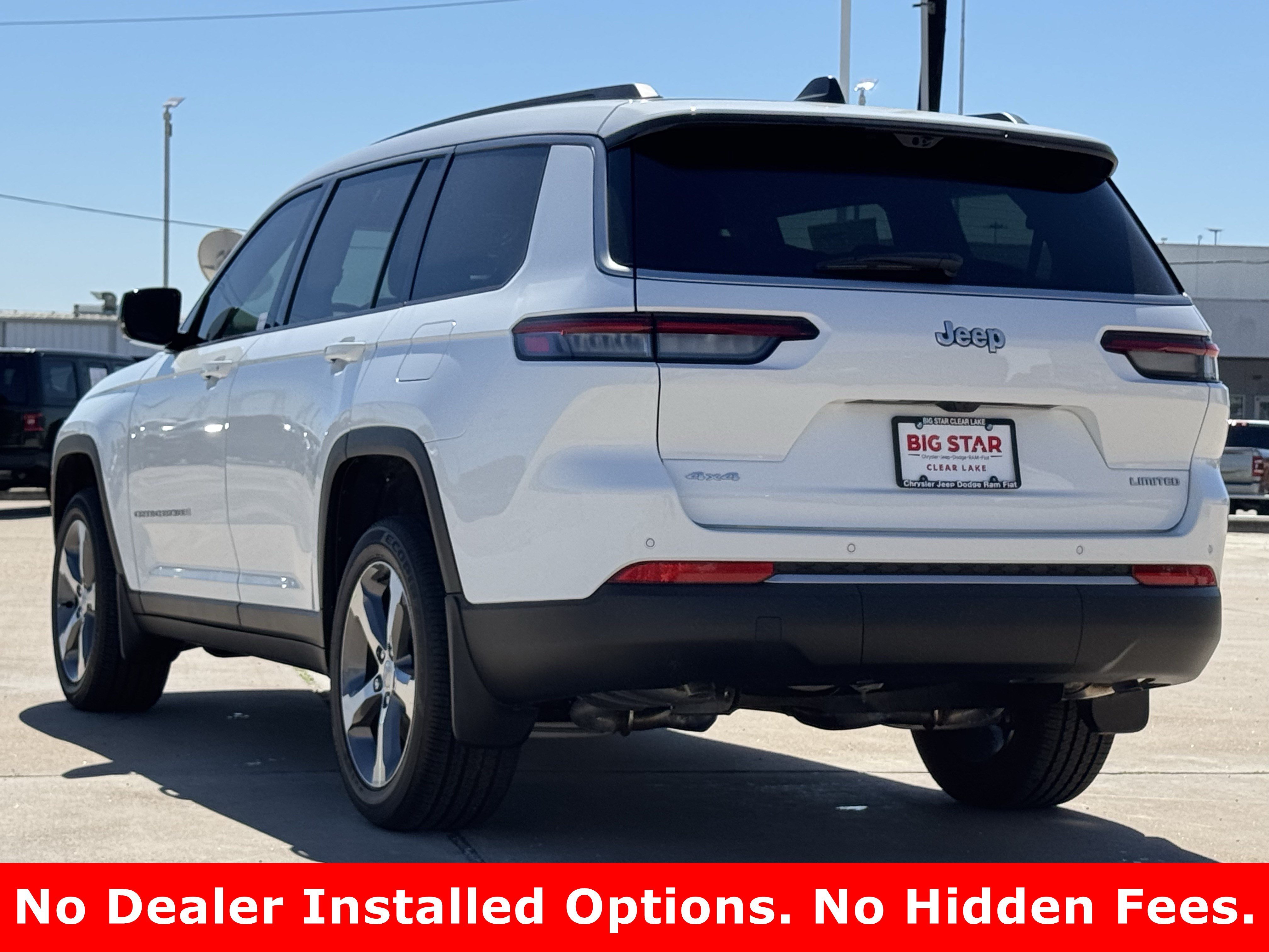 New 2026 Bright White Clear-Coat Exterior Paint Jeep Limited image 7
