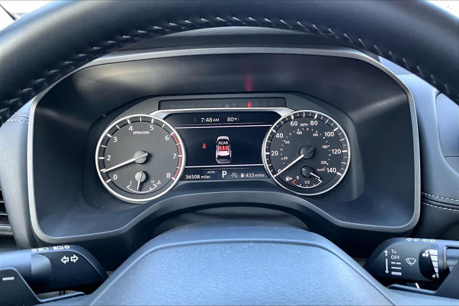 Used 2025 Super Black Nissan SV image 21