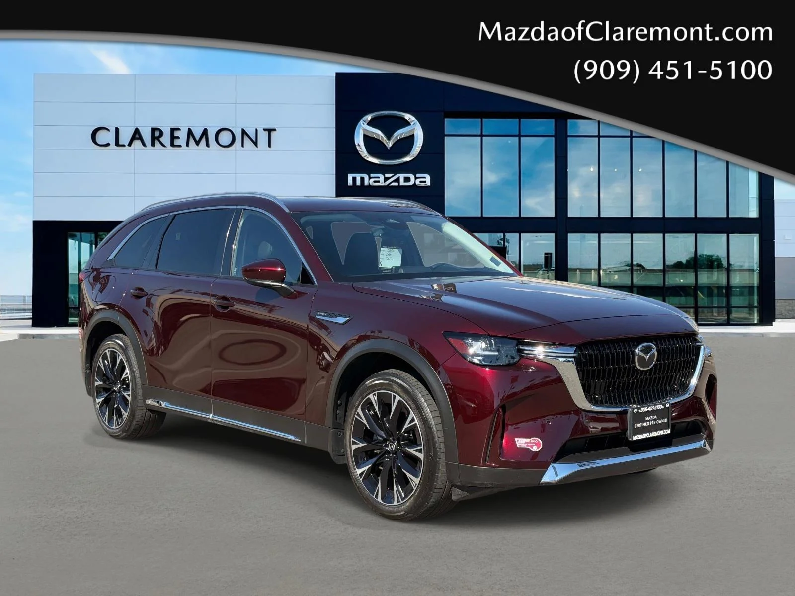 Certified Used 2024 ARTISAN RED PRE Mazda Premium AWD image 1