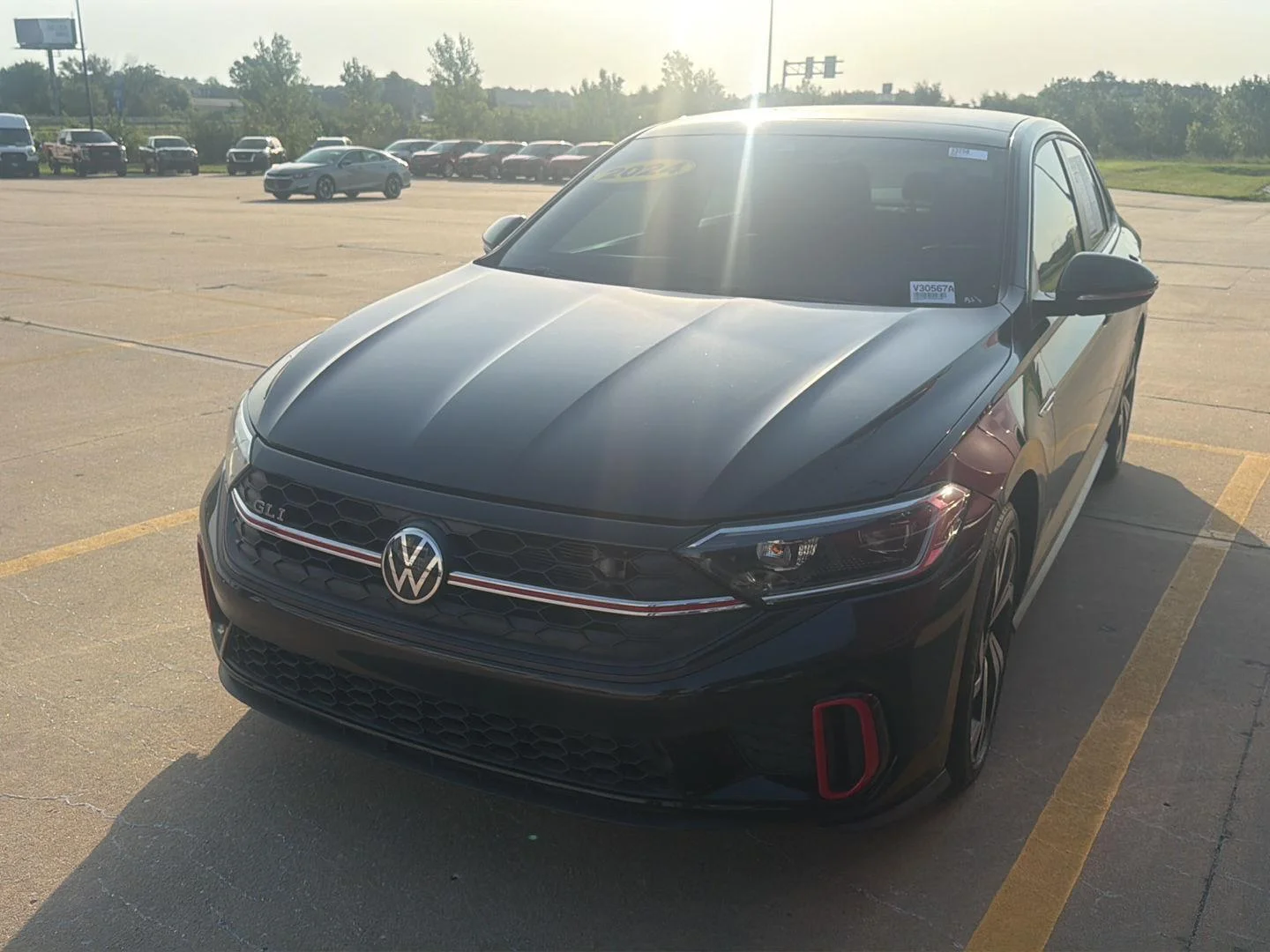 Used 2024 Volkswagen Jetta GLI Autobahn with VIN 3VW2T7BU4RM030490 for sale in Kansas City