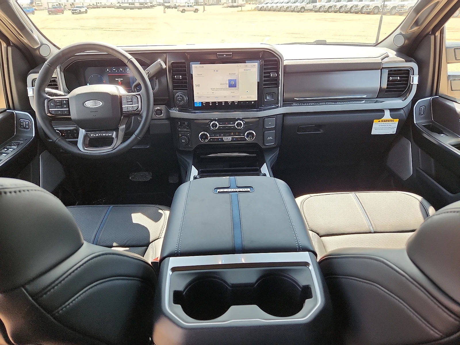 New 2026 Star White Metallic Tri-Coat Ford F-250® Platinum® image 13