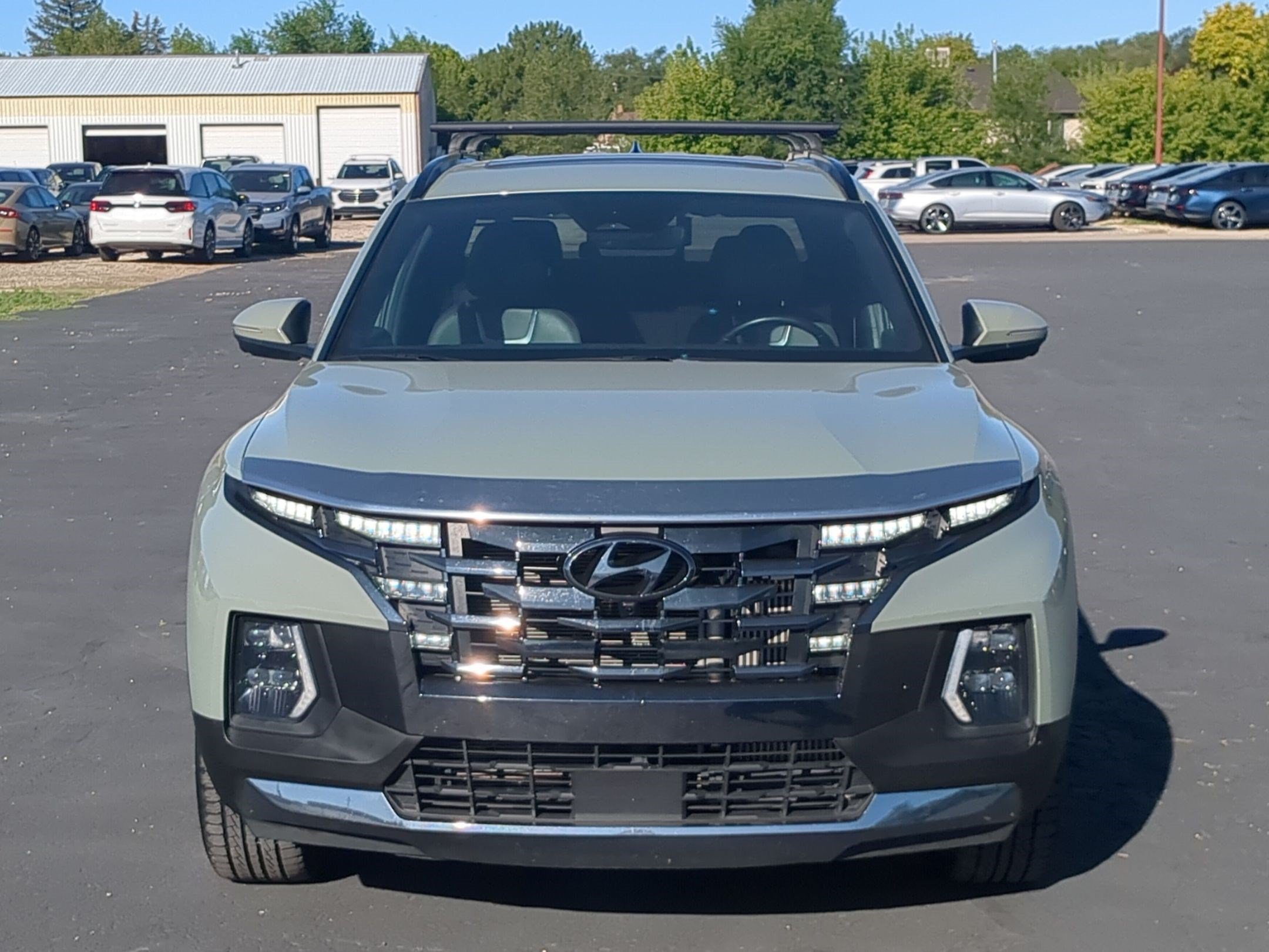 Used 2024 Sage Gray Hyundai Limited image 9