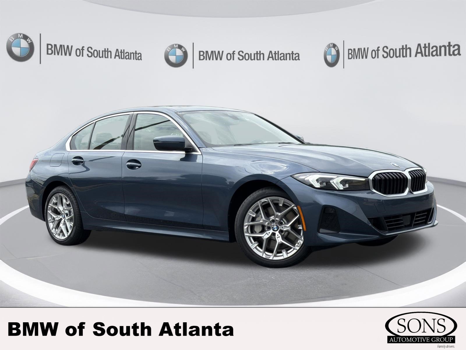 New 2026 Arctic Race Blue Metallic BMW 330i NA image 1