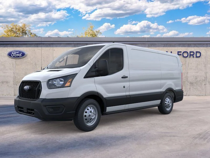 New 2025 Oxford White Ford Cargo Van image 3