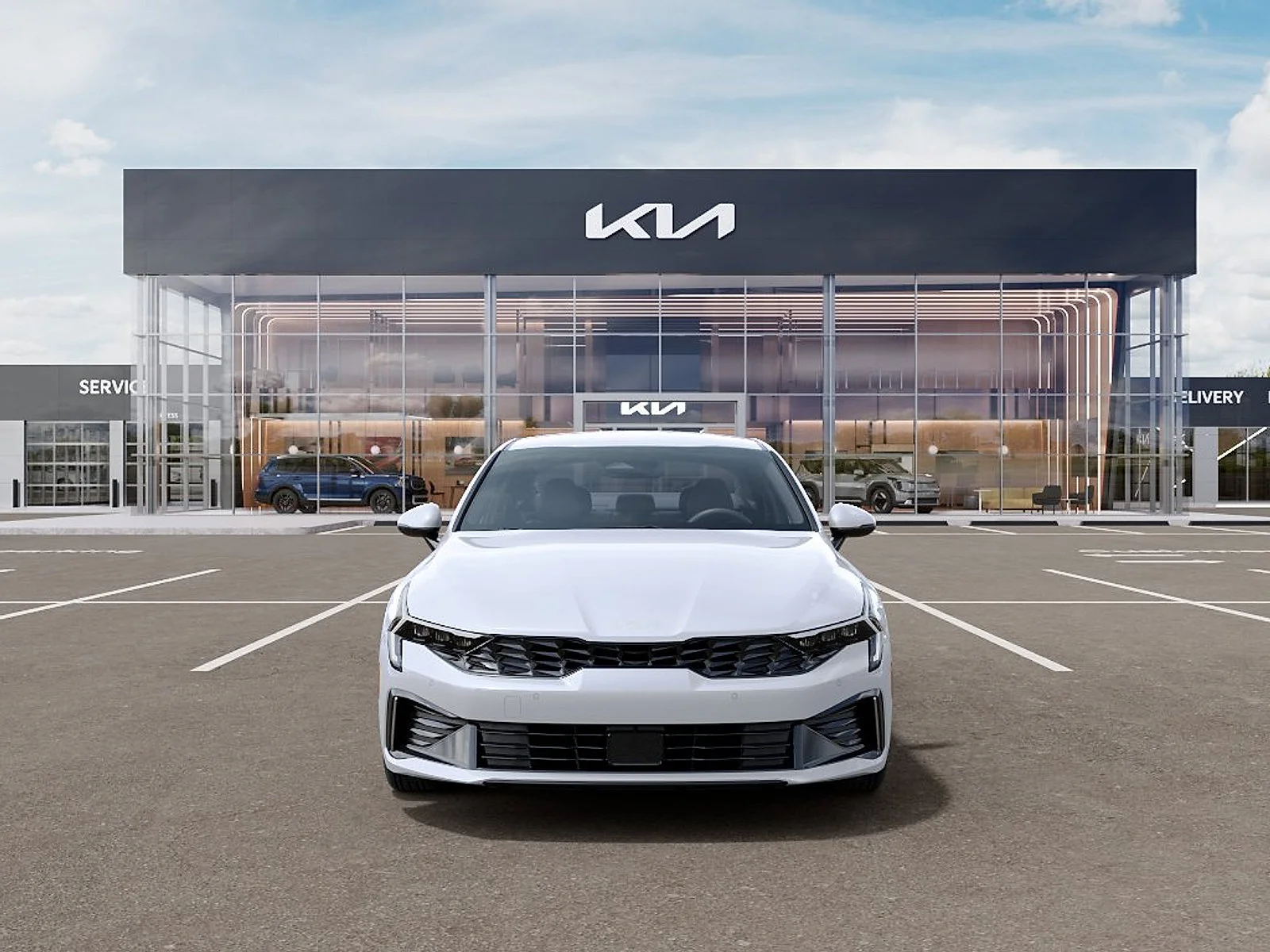 New 2027 White Kia LXS image 3
