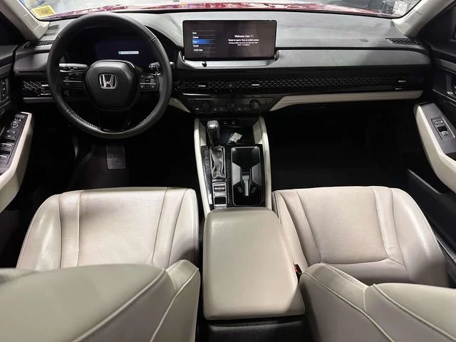 Certified Used 2023 Radiant Red Metallic Honda HYBRID EX-L BD image 18