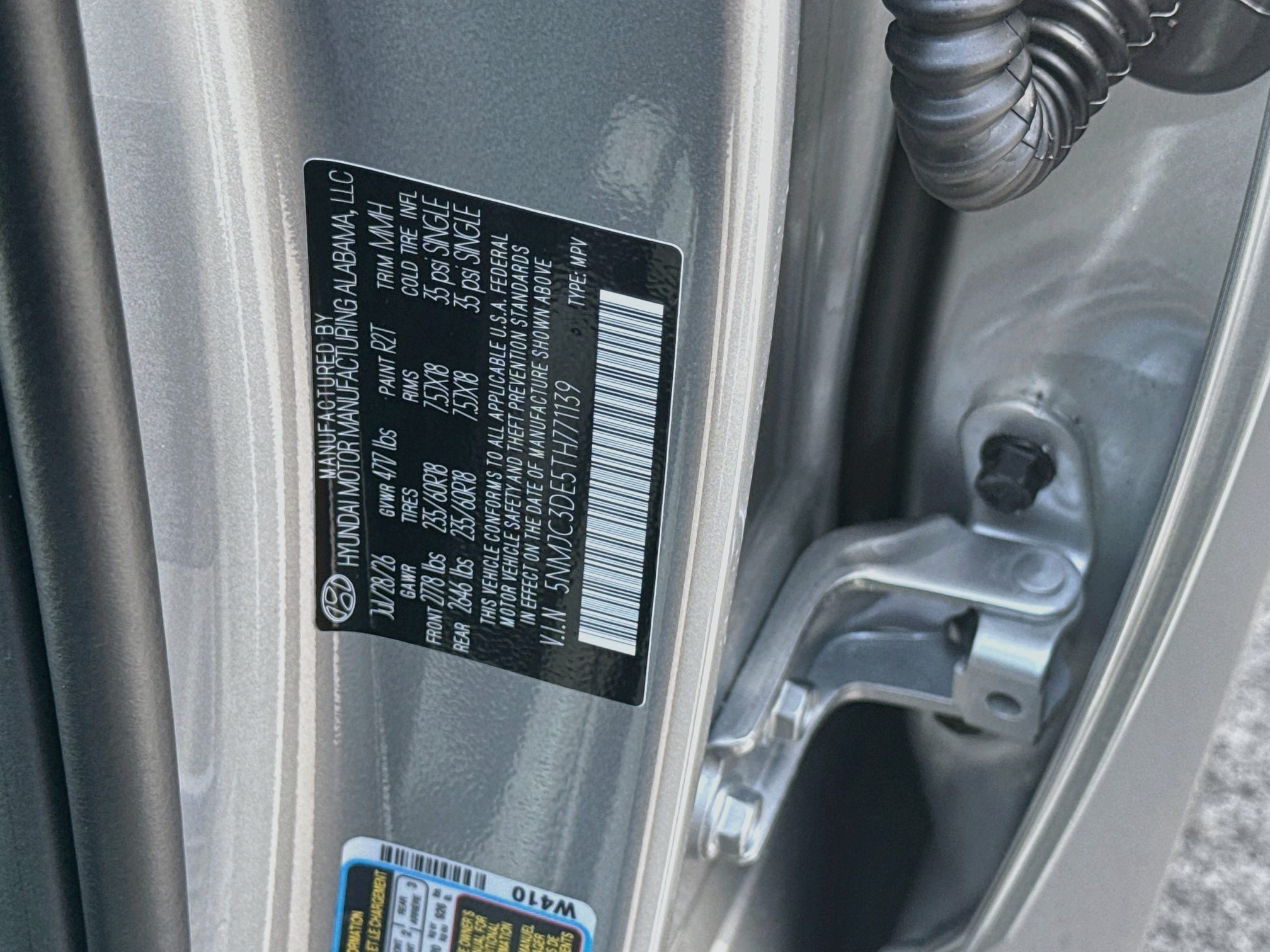 New 2026 Shimmering Silver Hyundai SEL Premium FWD image 50