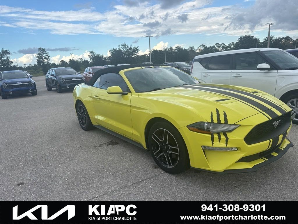 2021 Ford Mustang EcoBoost Premium Convertible's photo