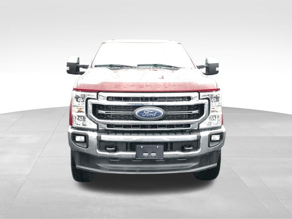 Used 2021 Red Ford Lariat image 3