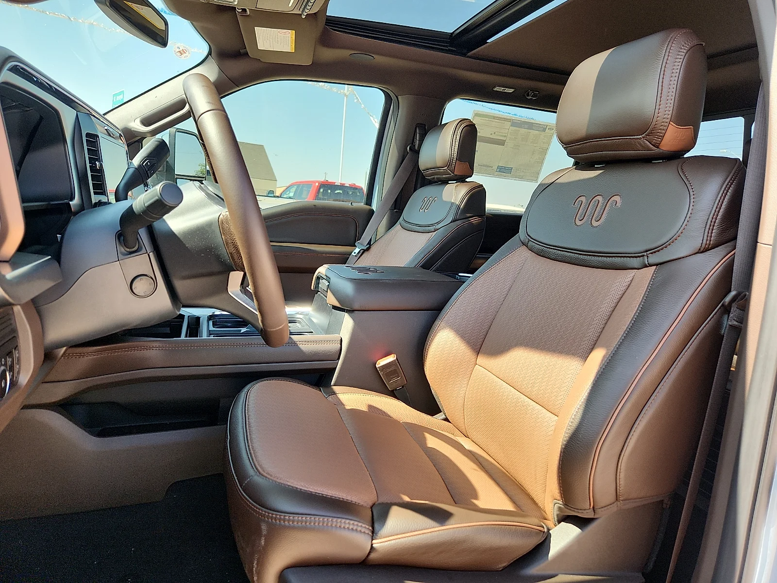 New 2026 Glacier Gray Metallic Tri-Coat Ford F-350® King Ranch® image 17
