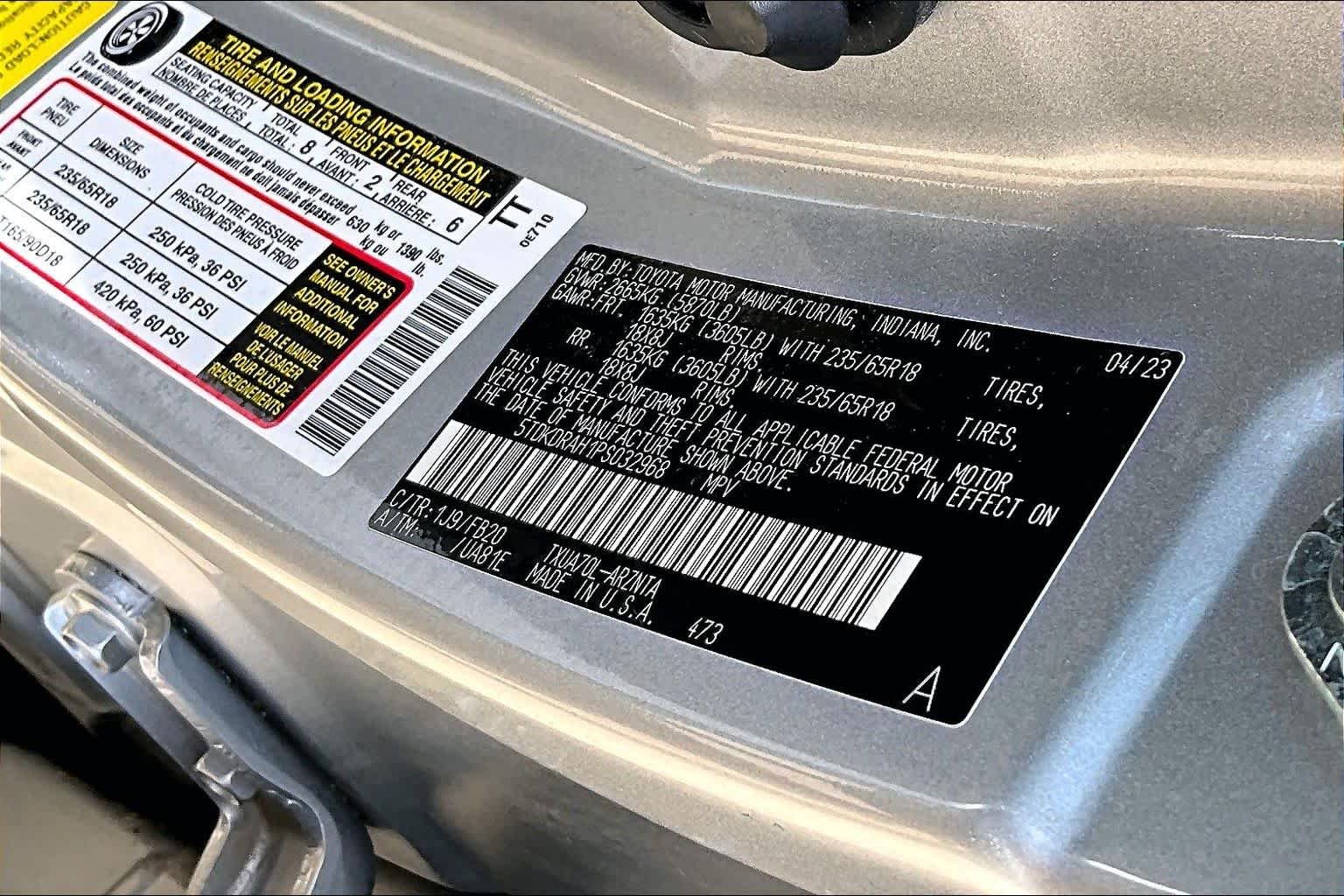 Used 2023 Celestial Silver Metallic Toyota LE image 31