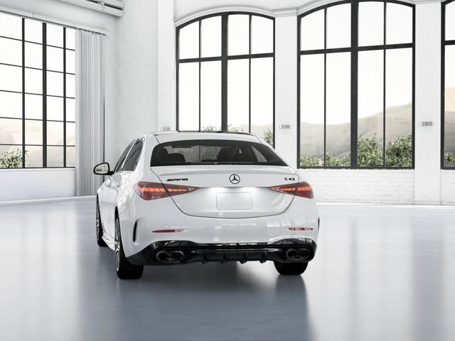 New 2026 Polar White Mercedes-Benz AMG® C 43 4MATIC® Sedan image 26